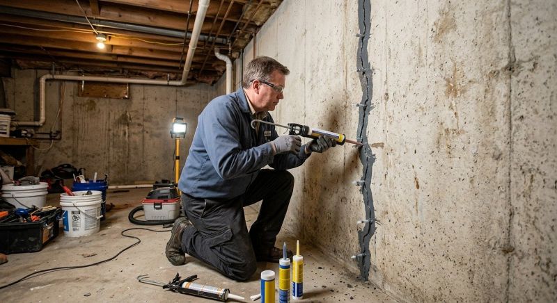 Basement Crack Repair in West Palm Beach, FL