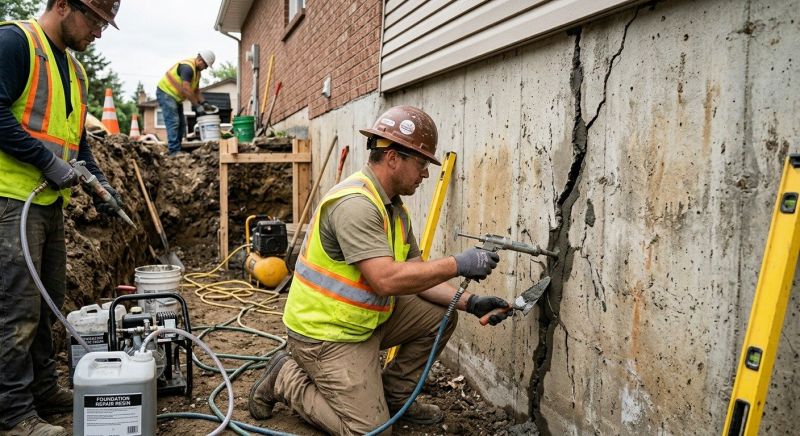 Cracked Foundation Repair in Jupiter, FL