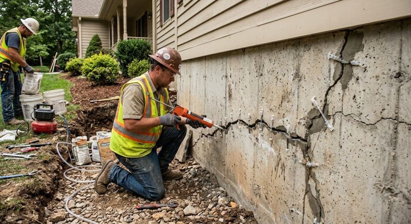 Cracked Foundation Repair in Palm Beach, FL