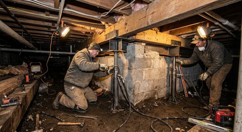 Crawlspace Foundation Repair in Palm Beach County, FL