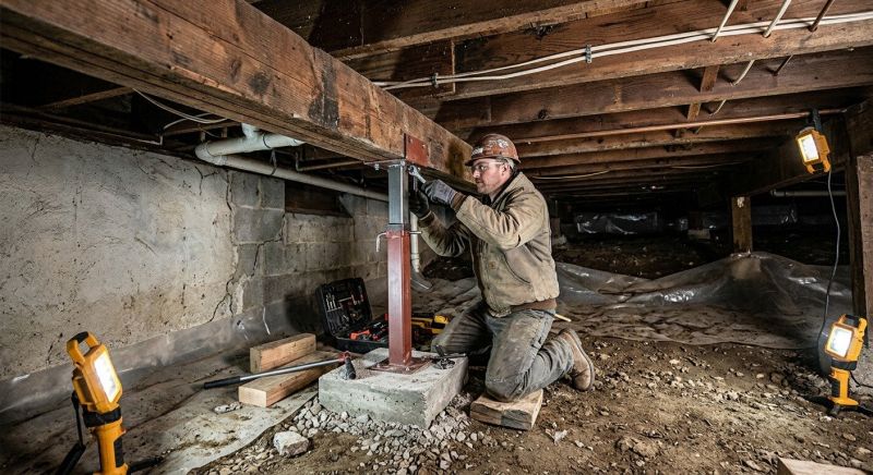 Crawlspace Foundation Repair in Palm Beach County, FL