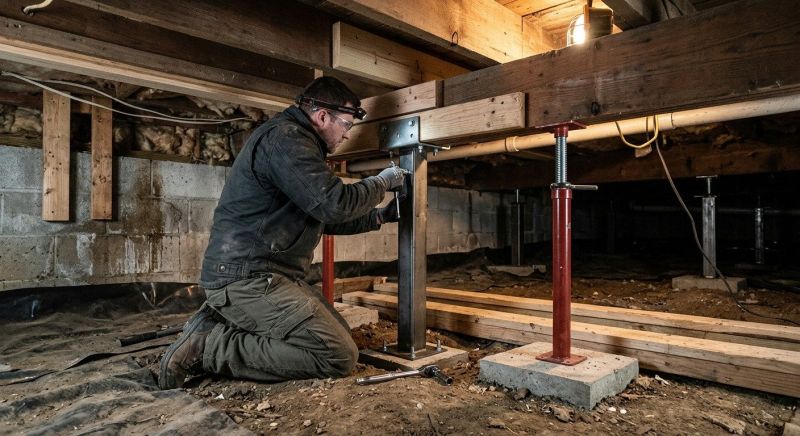 Crawlspace Structural Repair in West Palm Beach, FL