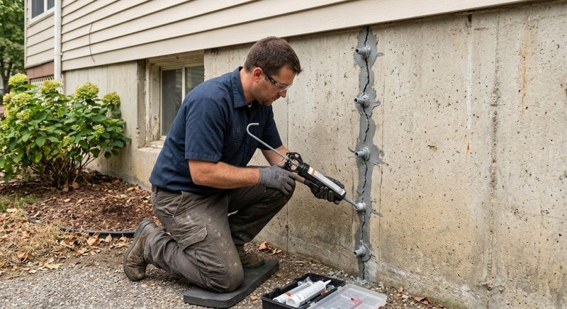 Foundation Crack Sealing in West Palm Beach, FL