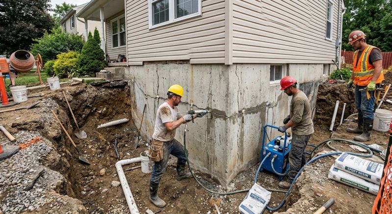 Foundation Cracks Repair in West Palm Beach, FL