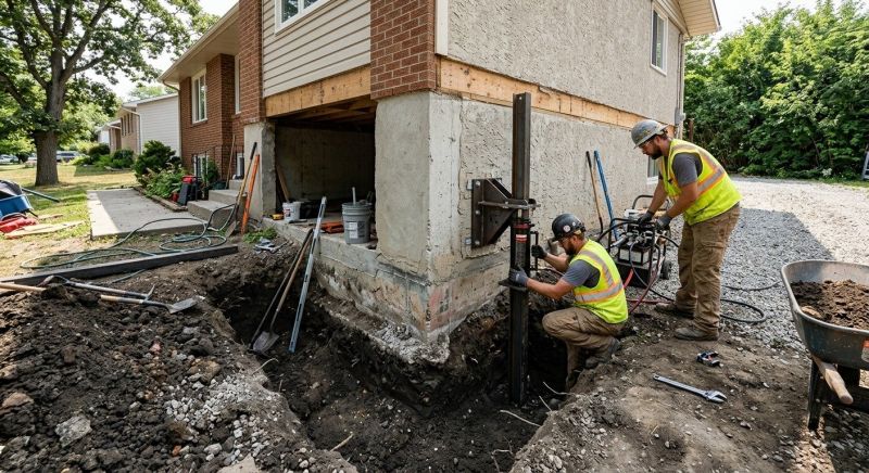 Foundation Pier Repair in West Palm Beach, FL