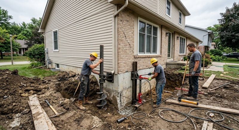 Foundation Settlement Repair in West Palm Beach, FL