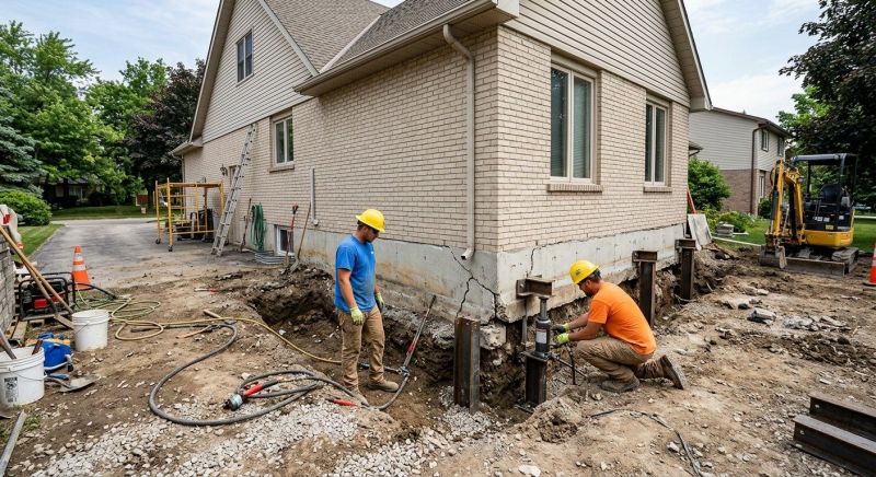 Helical Piers Installation in West Palm Beach, FL