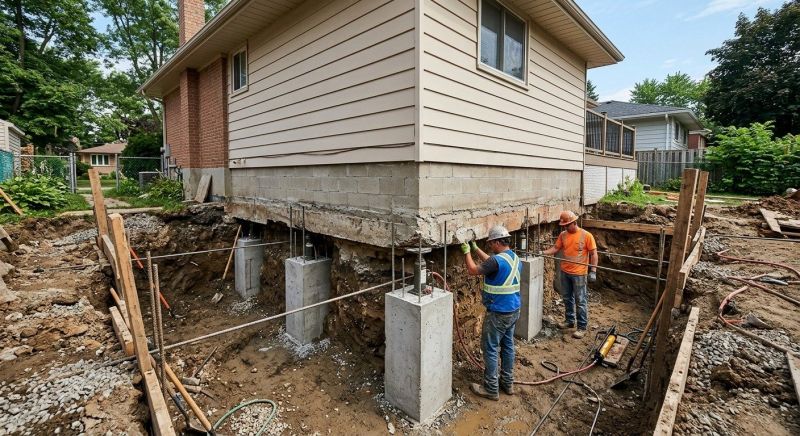 House Underpinning in West Palm Beach, FL