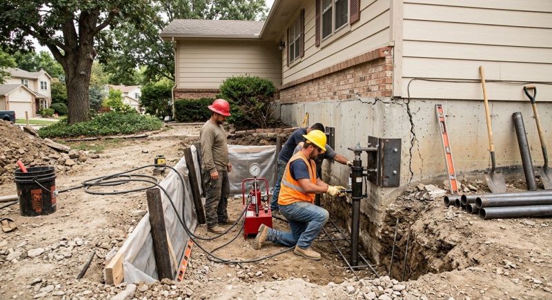 Leaking Foundation Repair in West Palm Beach, FL