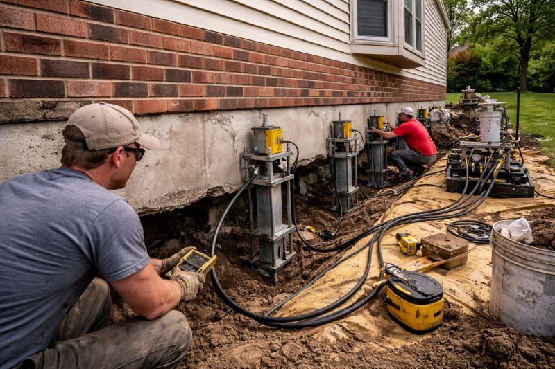 Settling Foundation Service in Boynton Beach, FL