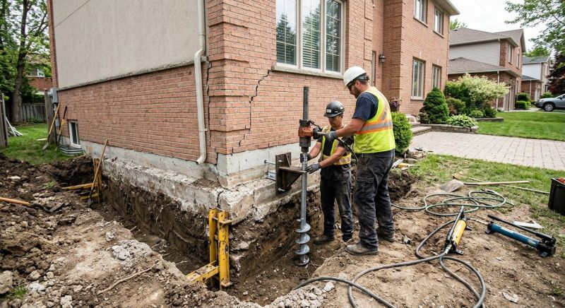 Sinking Foundation Repair in Lake Worth, FL