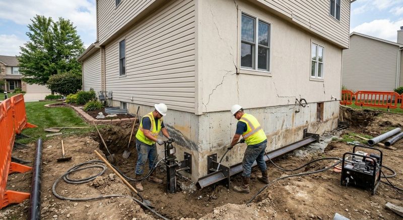 Sinking Foundation Repair in West Palm Beach, FL