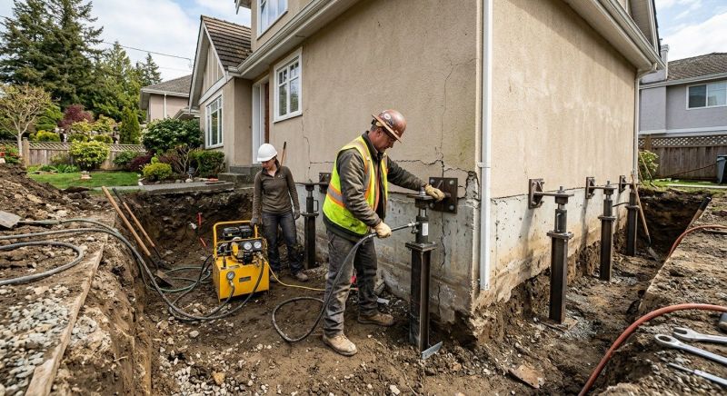 Sinking Foundation Repair in West Palm Beach, FL