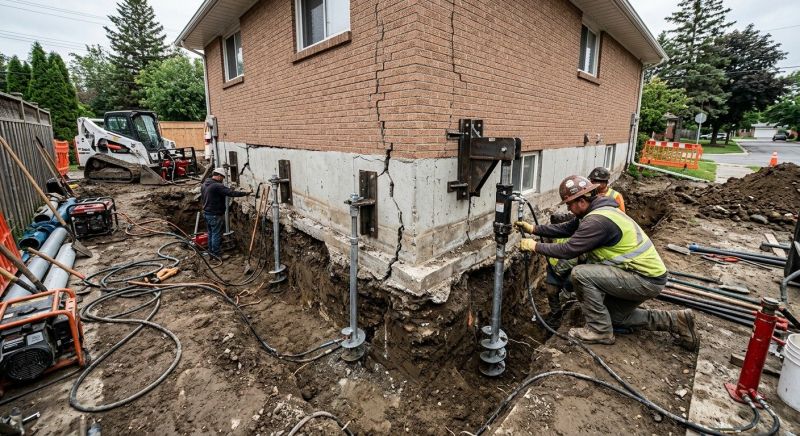Sinking Foundation Repair in Palm Beach, FL
